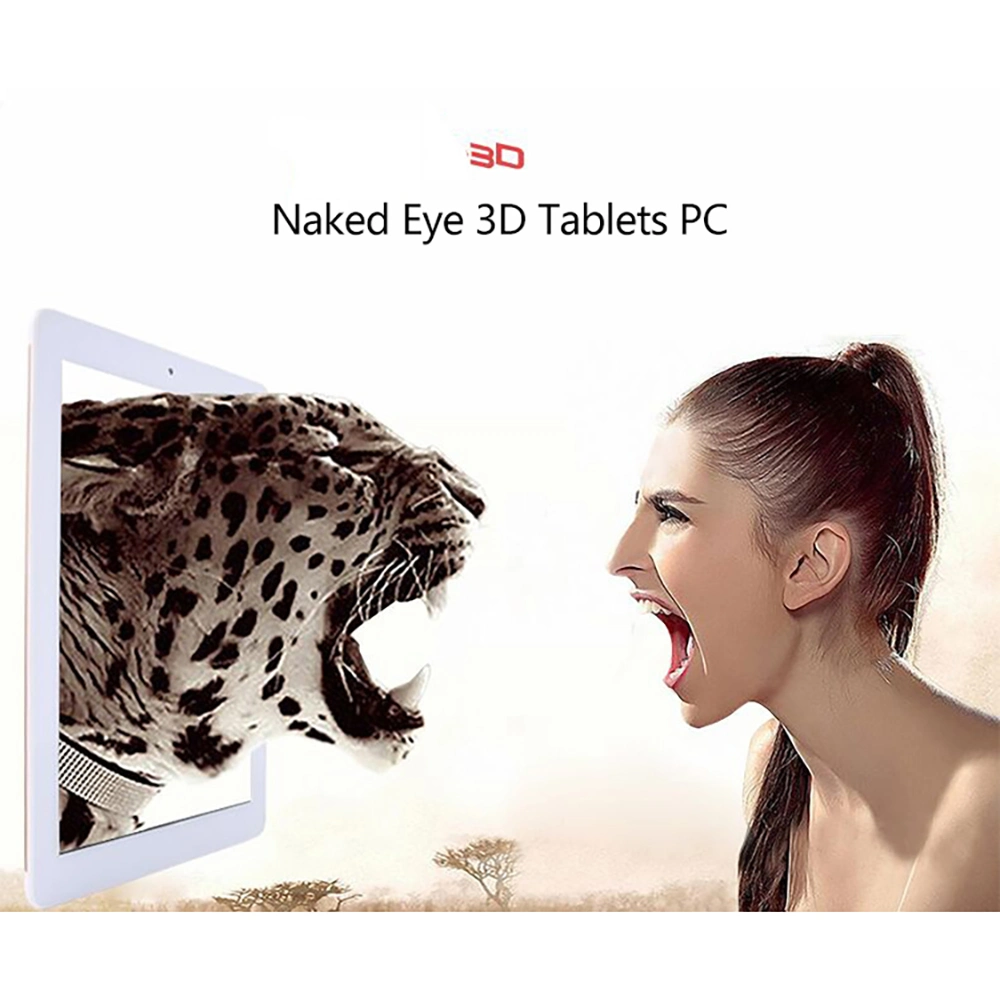 OEM/ODM Newest Naked-Eye 3D Android Tablet PC with Dual or Quad Core