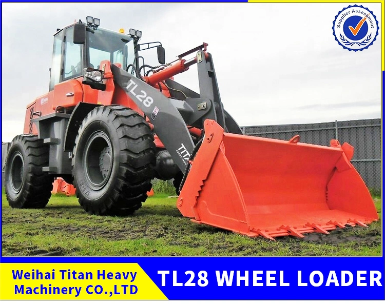 Titan Chinese 2.8 Ton Hot Sale High Quality Good Price Small Front End Wheel Loader