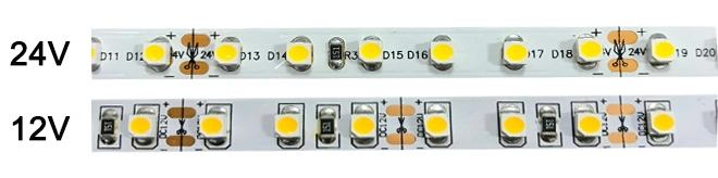 DC12V/24V Flexible Indoor Lighting Waterproof Home Decoration TV Backlight LED Tape Light Strip