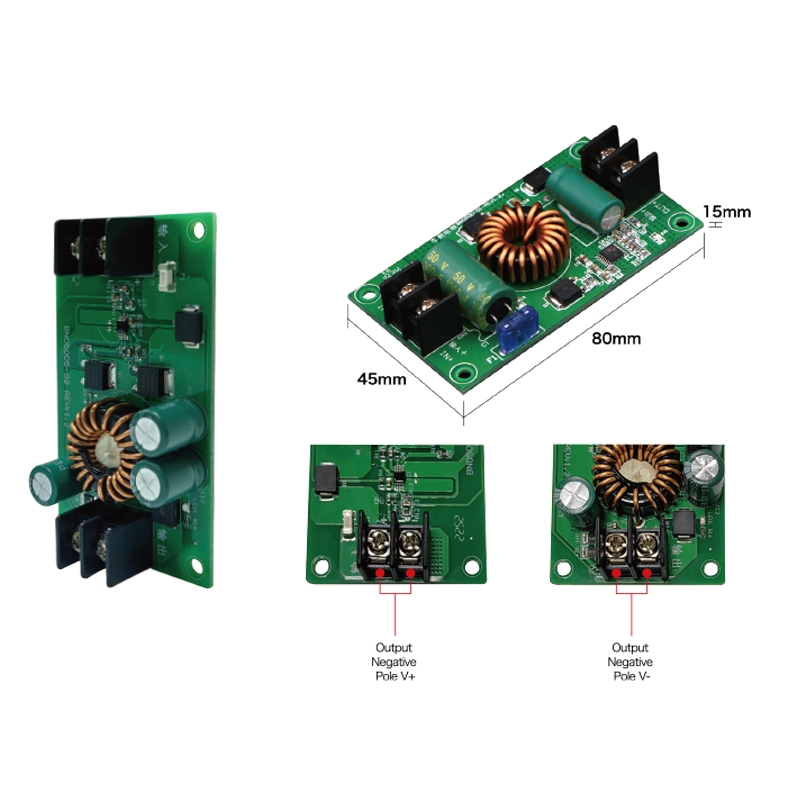 Bina 4 Wire Universal DC/DC Bulk Converter 5V Switching Power Supply Module for LED LCD Display Screen