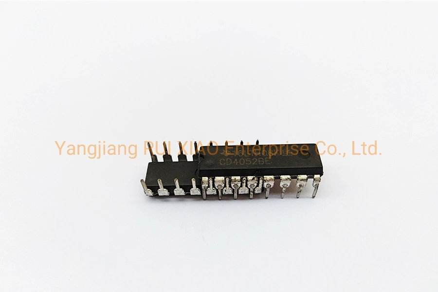 IC CD4052be Chip, Multiplexer/Demultiplexer 4 Channel, I, Ntegrated Circuit, Electronic Components, TV, Audio, Home Appliance, Machine