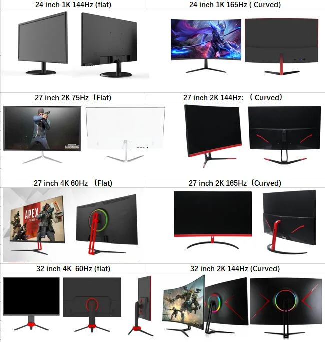 New Panel FHD IPS LED Monitor 21.5 Inch LED Display with HDMI/DVI/VGA Input with CE RoHS FCC En60601 ISO9001 Certified