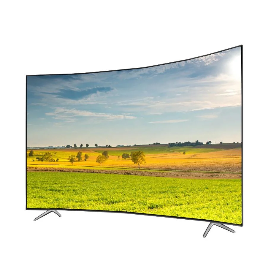 Hot Sell 50 55 65 Inch Smart Screen TV Curved