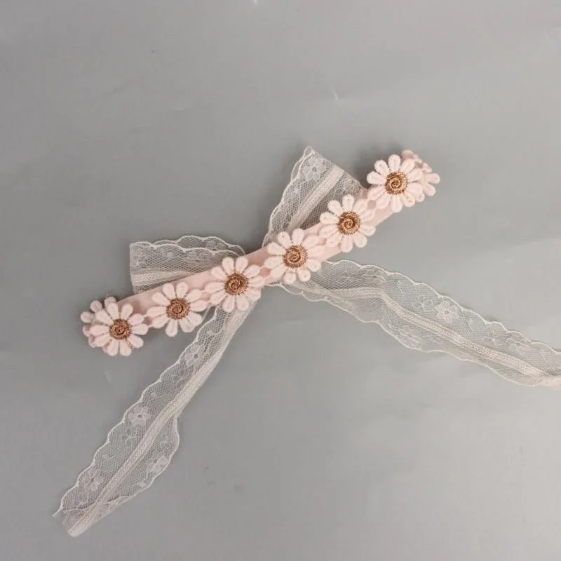 Wholesale Flower Butterfly Lace Headband Super Fairy Kids Headband Bow Headband