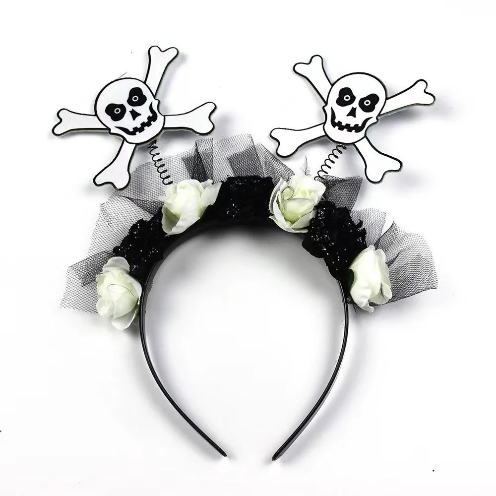 2023 New High Quality Halloween Party Supplies Kids Adult Hairband Distribution