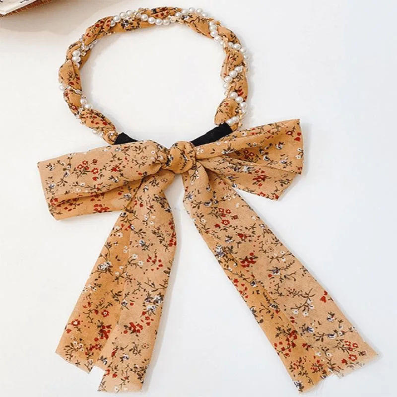 Fashion Chiffon Tie Bow Headband