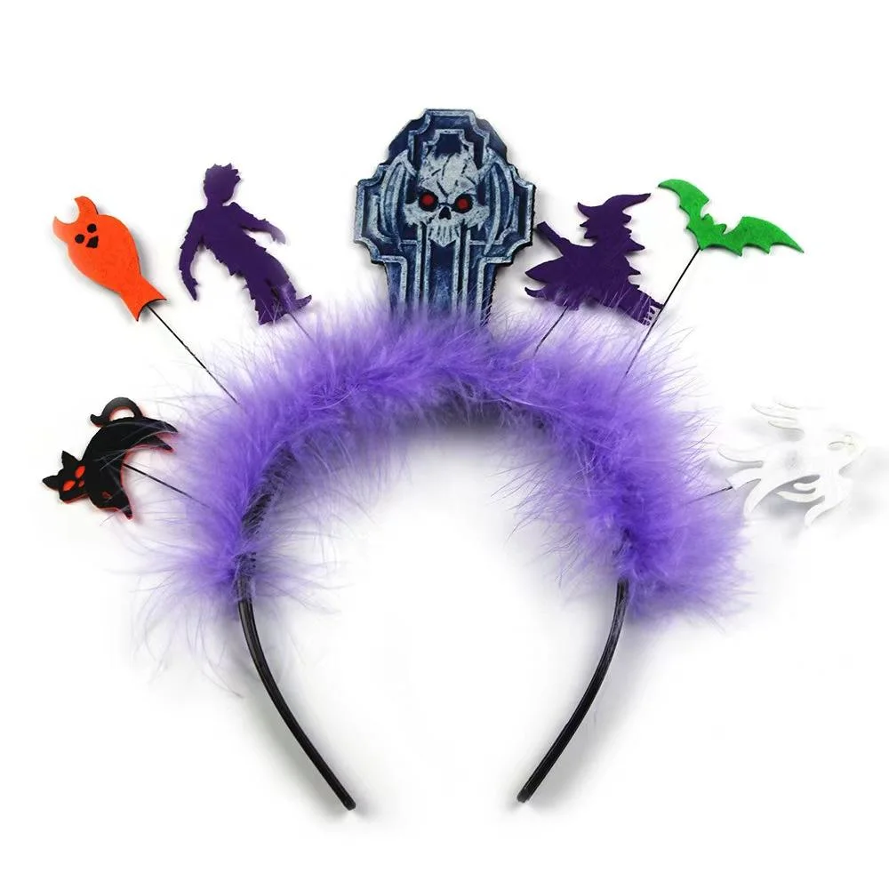 2023 Hot Selling High Quality Halloween Party Supplies Kids Adult Hairband Factory Supply