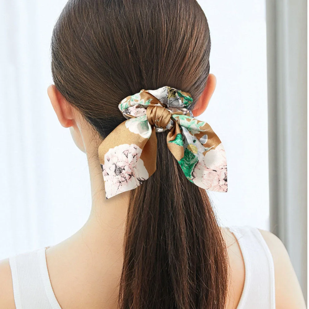 Wholesale Hot Sales Elegant Temperament Ribbon Elastic Hair Band