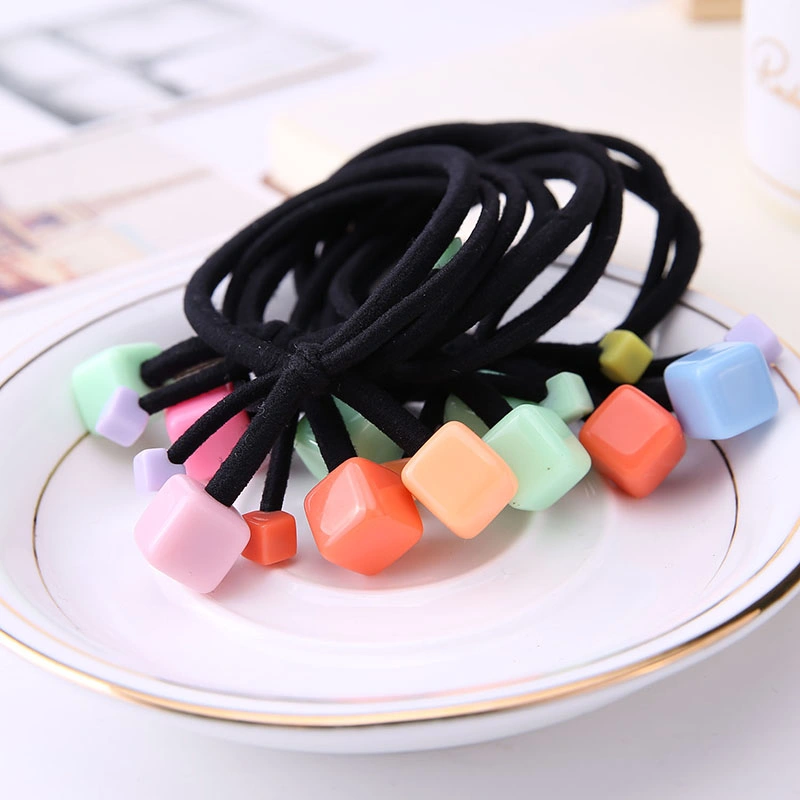 Black Color Band with Colorful Stone Hair Band