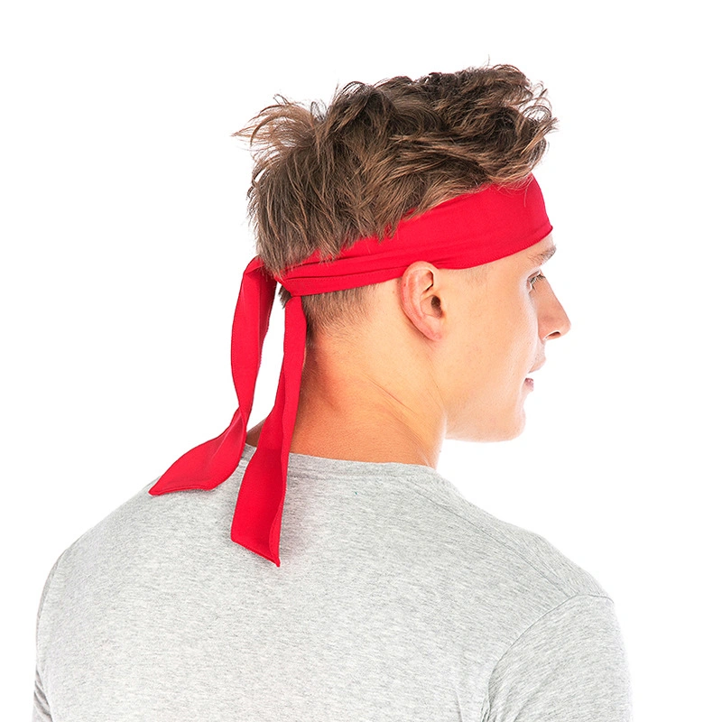 Tie Tennis Tie Headband Street Outdoor Sports Fitness Men and Women&prime;s Headband