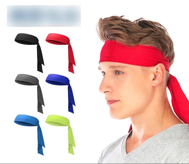 Tie Tennis Tie Headband Street Outdoor Sports Fitness Men and Women&prime;s Headband