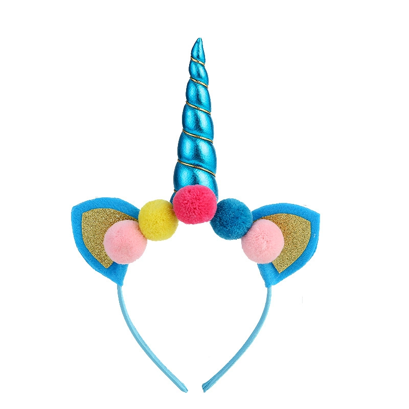 2022 Hot Selling Cute Creative Unicorn Party Headband Birthday Gift