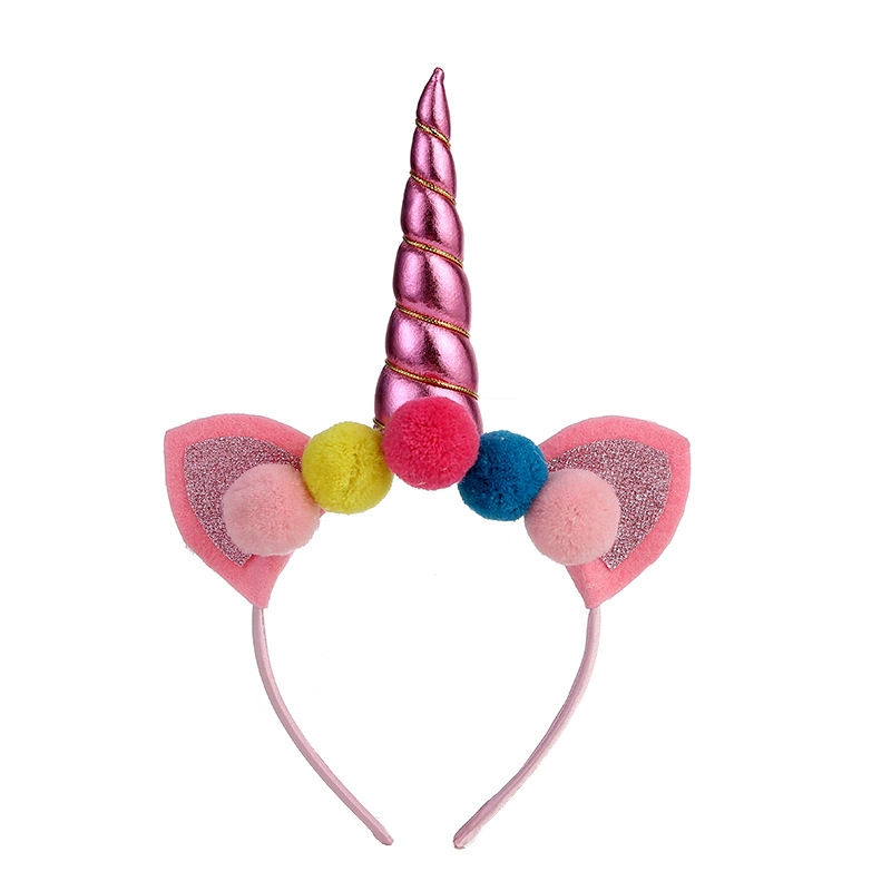 2022 Hot Selling Cute Creative Unicorn Party Headband Birthday Gift