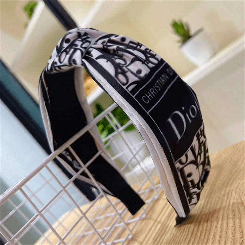 2023 New Arrival Trendy Designer Women Wide Brimmed Hair Band Ladies