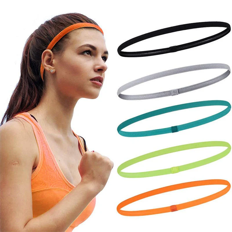 Forehead Sweat Conduction Exercise Hairband Anti Slip Yoga Running Soccer