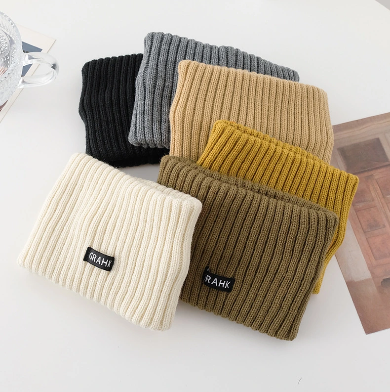 Wide-Brimmed Headband Autumn Winter Sports Knitted Wool Hair Band