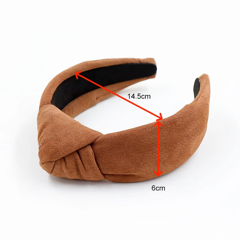 Accessories Cute Beauty Fashion Girls Vintage Hair PU Leather Wide Bands Women Hair Head Bands Headbands