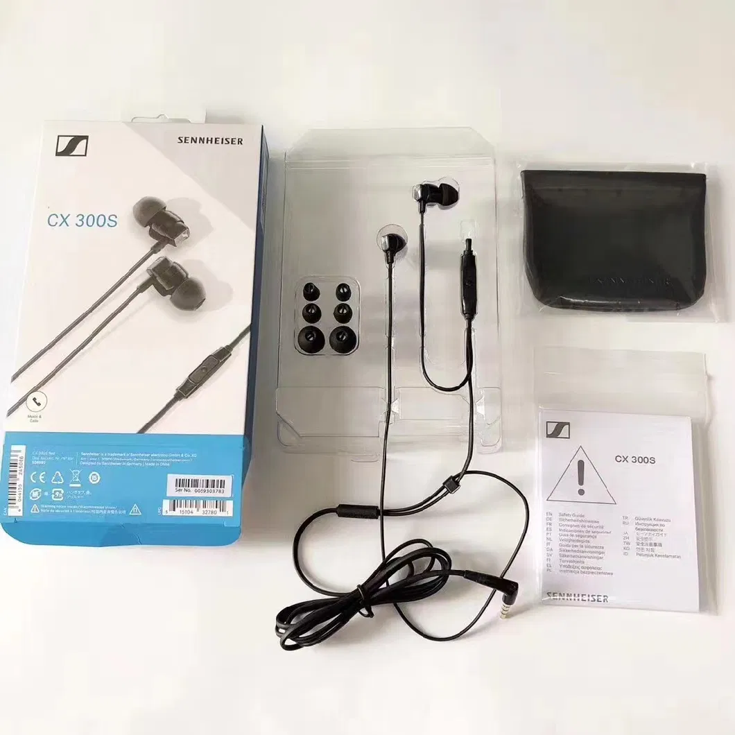 Factory Wholesale 1: 1 Original Senheise Cx300s Wire Earbuds Headphones