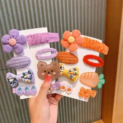 Fancy Cute Kids Baby Hair Accessories Hello Kitty Hair Clips