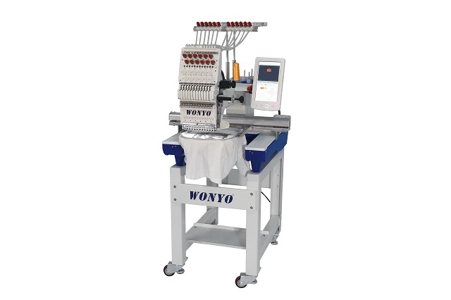 10 Years Service! ! ! Barudan Second Hand Tajima 1 Head 15 Needles Shirt Garments Flat Bangladesh Embroidery Machine for Sale