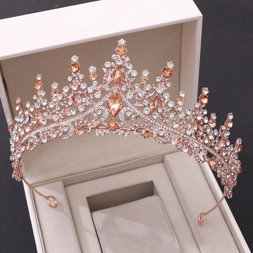 New Luxury High Quality Rhineston Wedding Crown Hairbands