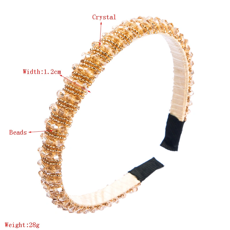 Fashion Hair Band Hand String Crystal Headband Hair Accessories