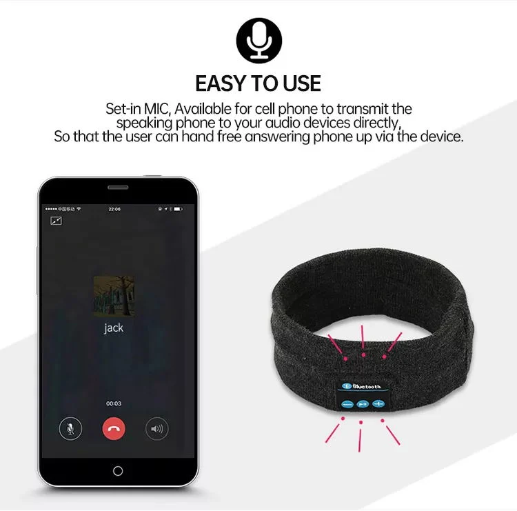 Wireless Bluetooth Music Headband