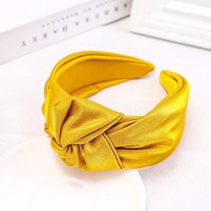 Glossy Fabric Hairband Fashion Sweet Headband