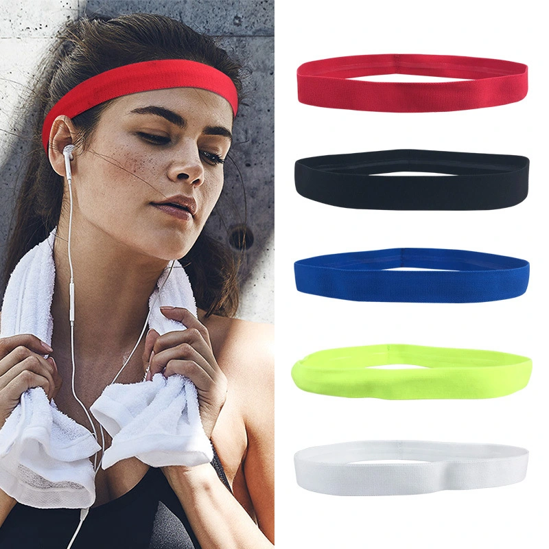 Elastic Thin Sweat Headband Running Fitness Sports Turban Wyz20138