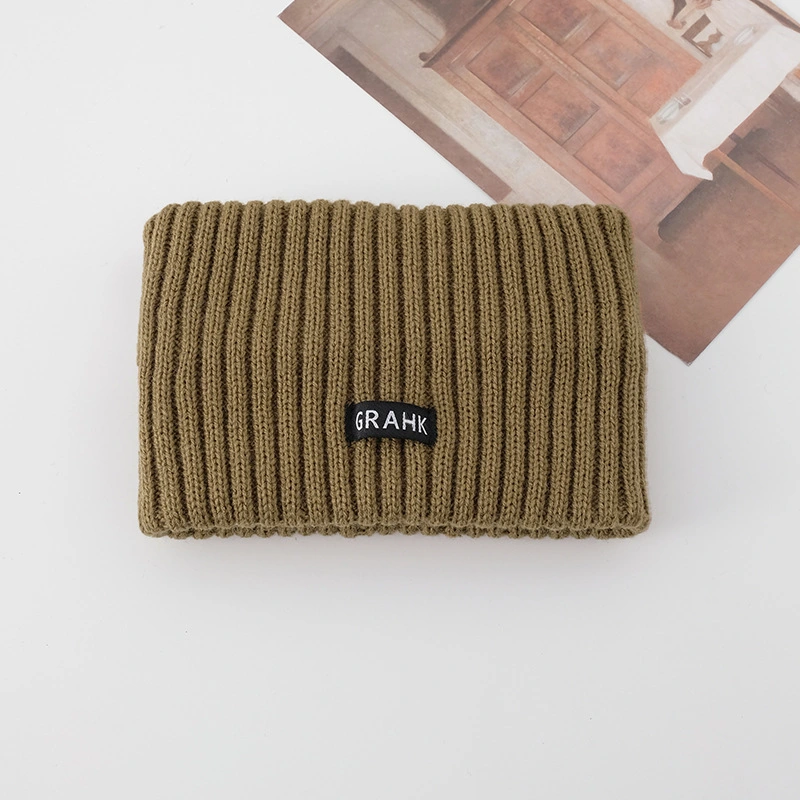 Wide-Brimmed Headband Autumn Winter Sports Knitted Wool Hair Band