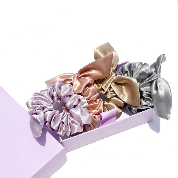 Hot Style 16mm/19mm/22mm Silk Satin Oversized Hair Ties Bands