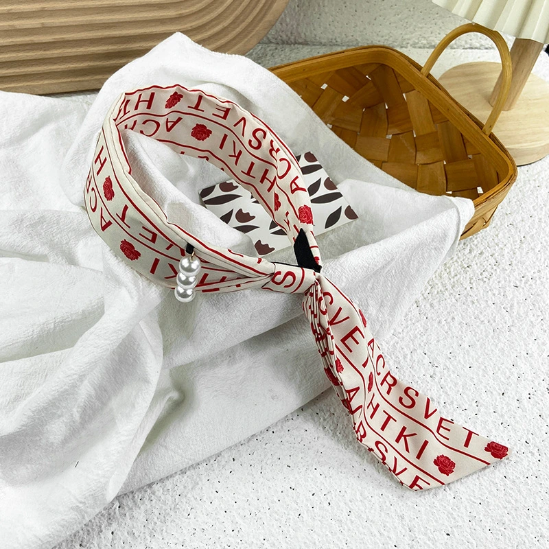 Retro Cloth Art Letter Wide Version Hairband