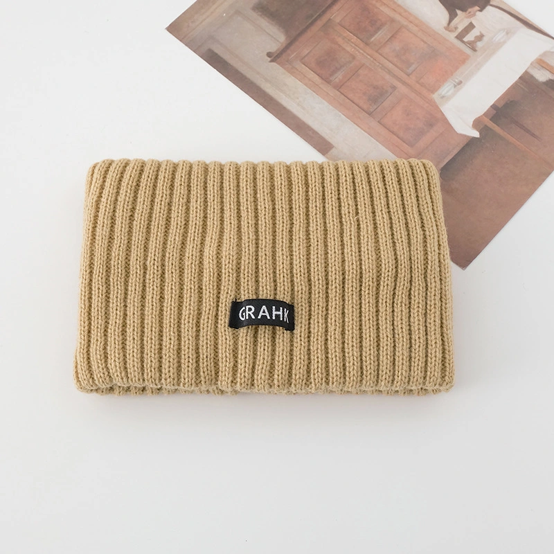 Wide-Brimmed Headband Autumn Winter Sports Knitted Wool Hair Band