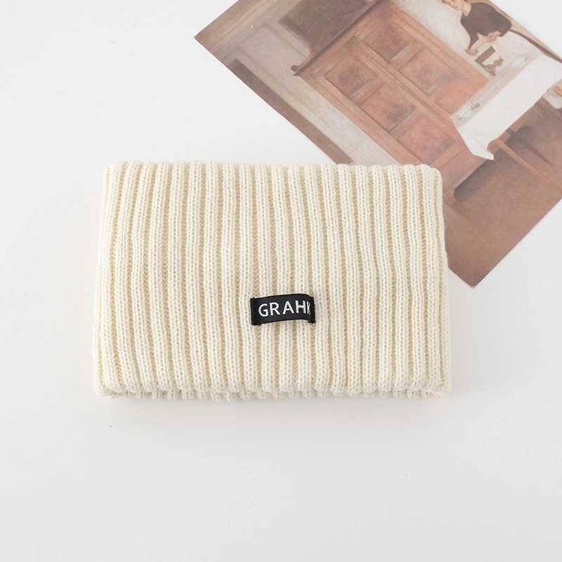 Wide-Brimmed Headband Autumn Winter Sports Knitted Wool Hair Band