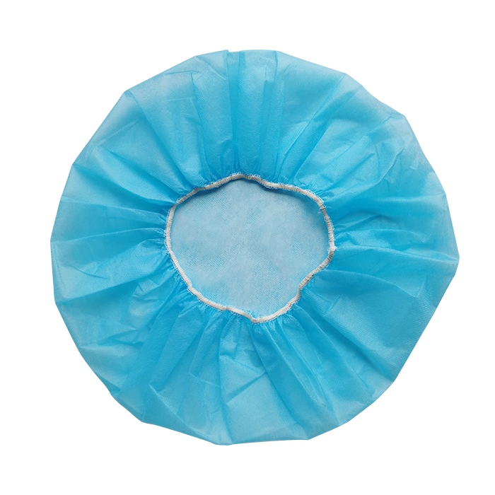 Disposable Non Woven Surgeon Custom Doctor Theatre Nurse Bouffant Surgical Single Use Medical Head Scrub Round Isolation PP Hair Nursing Hairnet Surgery Caps