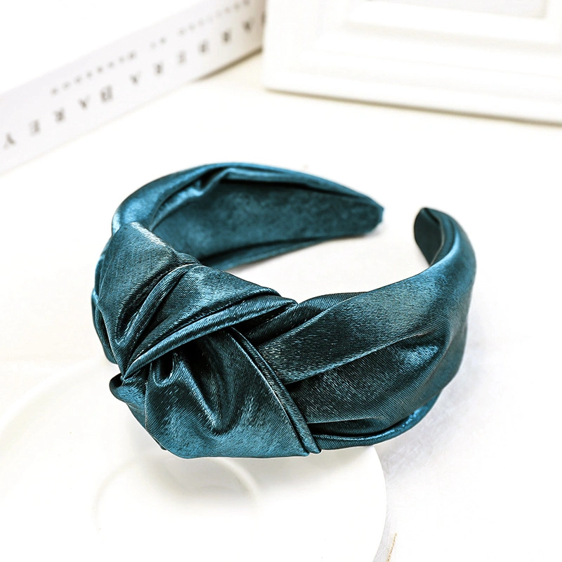 Glossy Fabric Hairband Fashion Sweet Headband