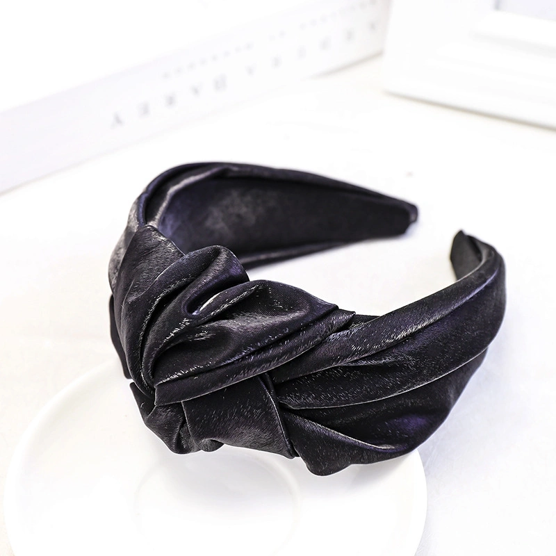 Glossy Fabric Hairband Fashion Sweet Headband