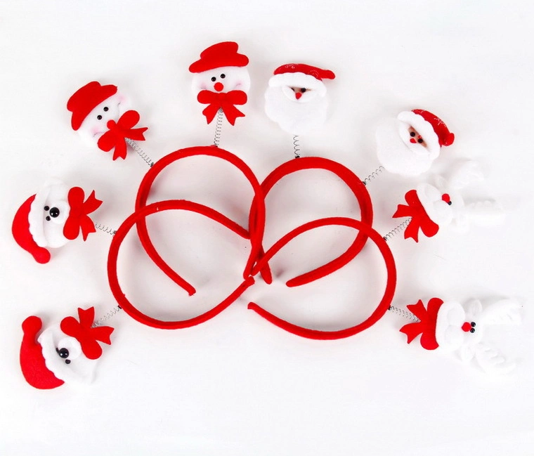 Christmas Decorations Christmas Pins Party Props Hair Bands