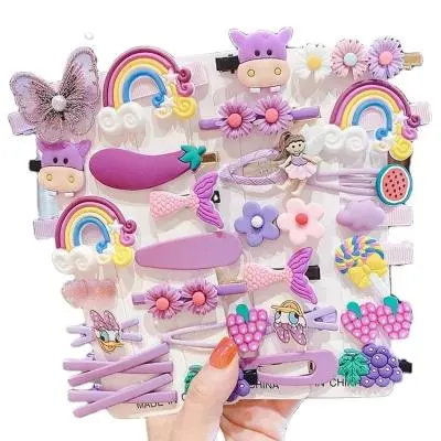 Fancy Cute Kids Baby Hair Accessories Hello Kitty Hair Clips