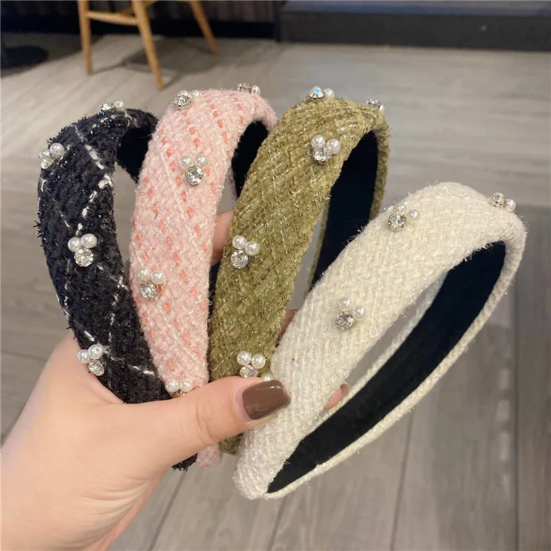 Fashion Luxury Lady Women Candy Color Bow Knot Hair Hoop Head Band