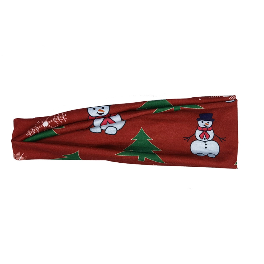 Christmas New Sports Hair Band Fitness Yoga Christmas Hair Band