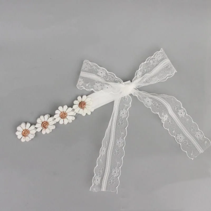 Wholesale Flower Butterfly Lace Headband Super Fairy Kids Headband Bow Headband