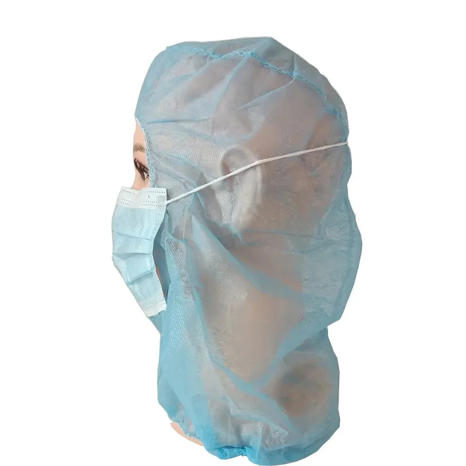 Disposable Workshop Hat Head Cover Dust Net Headband Hairwear Hair Net Cover for Doctors Nurses Cook Food Service