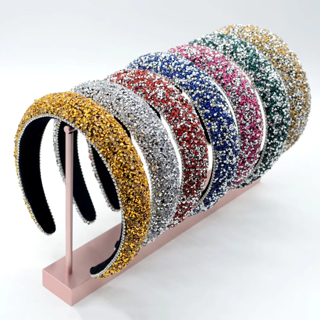 Fashion Modern Style Women Crystal Hair Band