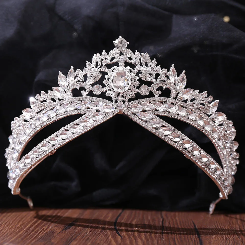 Luxury Classic Princess Tiara Queens Retro Wedding Hairbands