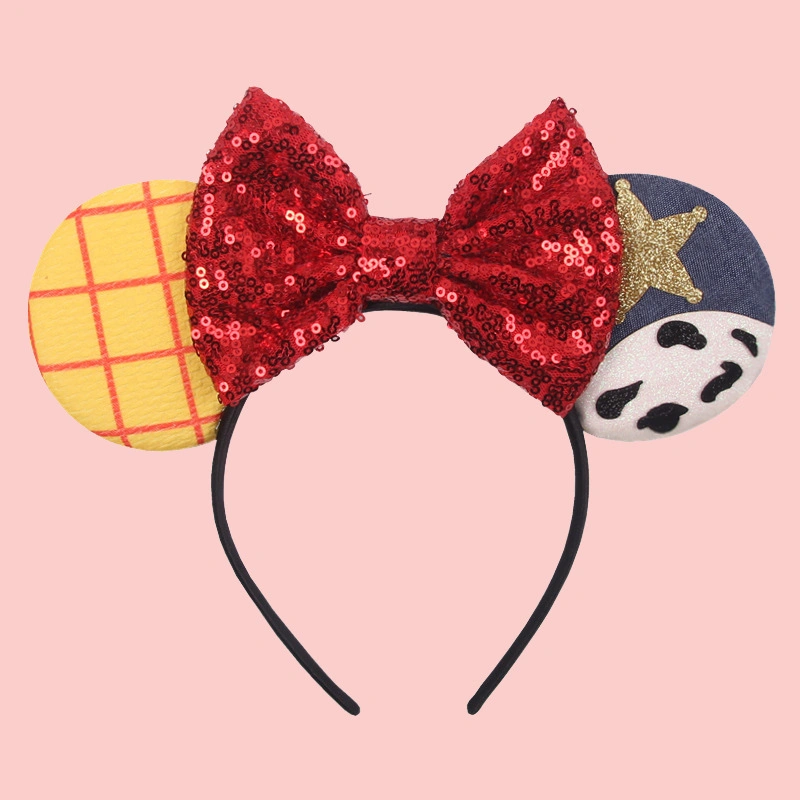 Mickey Tiara Sequin Bow Party Amazon Holiday Headband