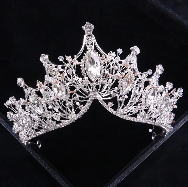 Bride Pearl Crown Headband Wedding Bridal Shower Tiaras and Crowns Bridal Headpieces Hairbands