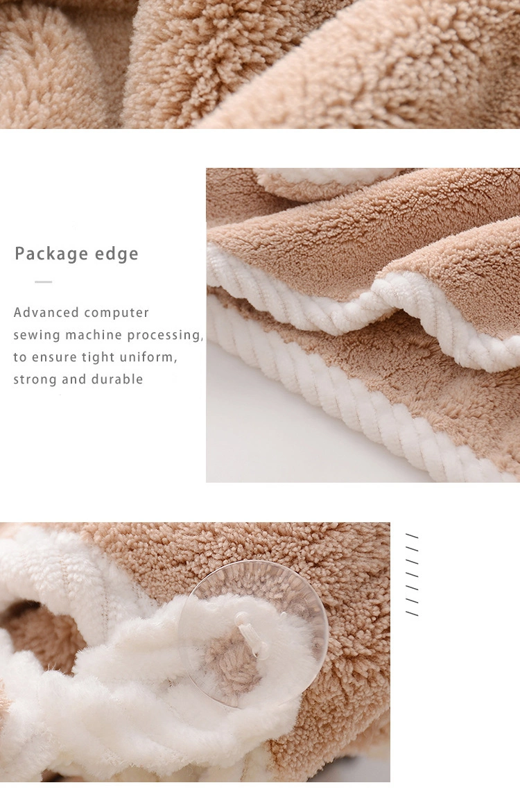 Wholesale Bow Microfiber Hair Towel Durable Hair Turban Towel