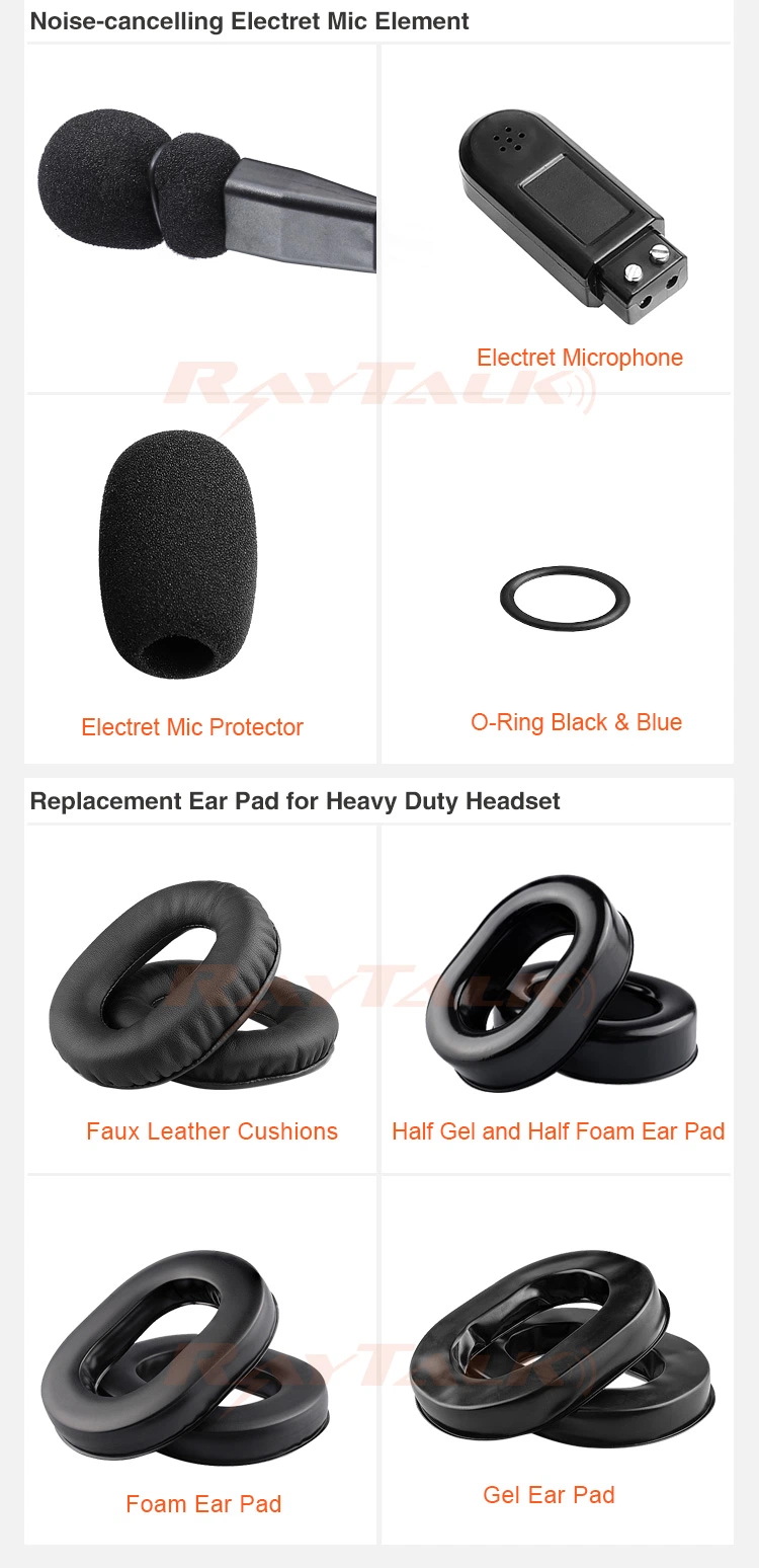 Racing Dual Muff Heavy Duty Headset with Noise Cancelling Microphone