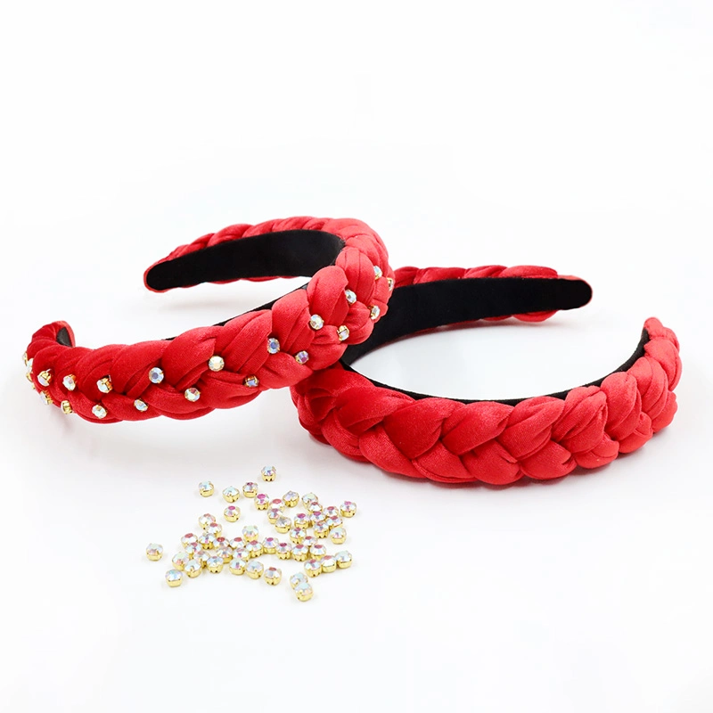 Europe and The United States New Baroque Women&prime;s Cloth Knot Wide Bride Custom Designer Hairband